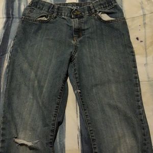 One pair of BOOTCUT jeans